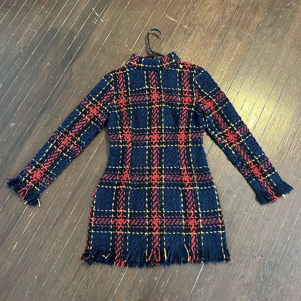Plaid CBR mini dress